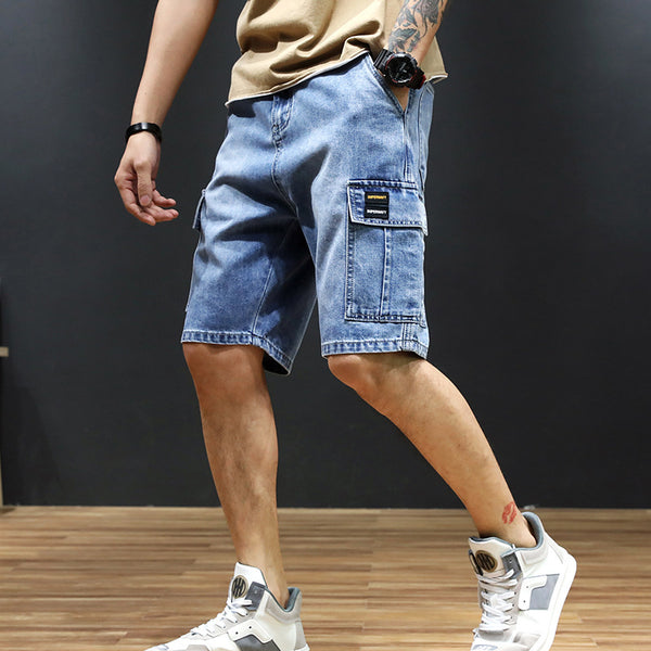 Loose Straight Summer Leisure 5-point Pants