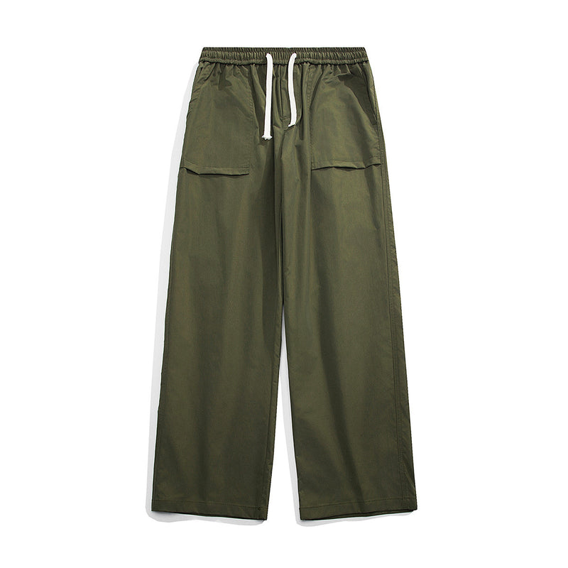 Sports Pants Baggy Straight Trousers Men