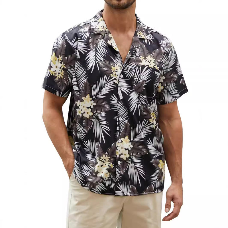 Men's Fashion Personalized Hawaiian 3D Printed Shirt