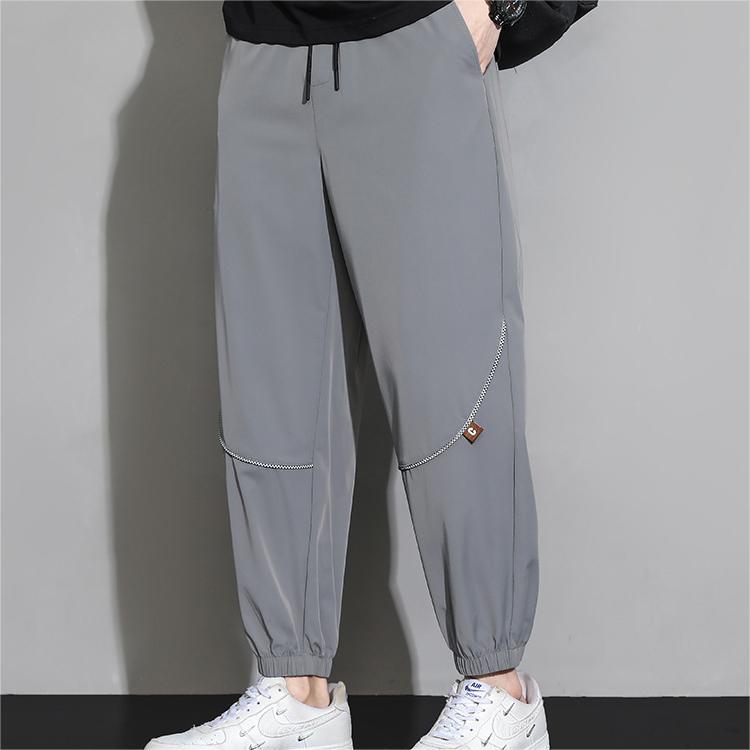 Men's Pants Tappered Casual Pants Men Trousers Sweatpants